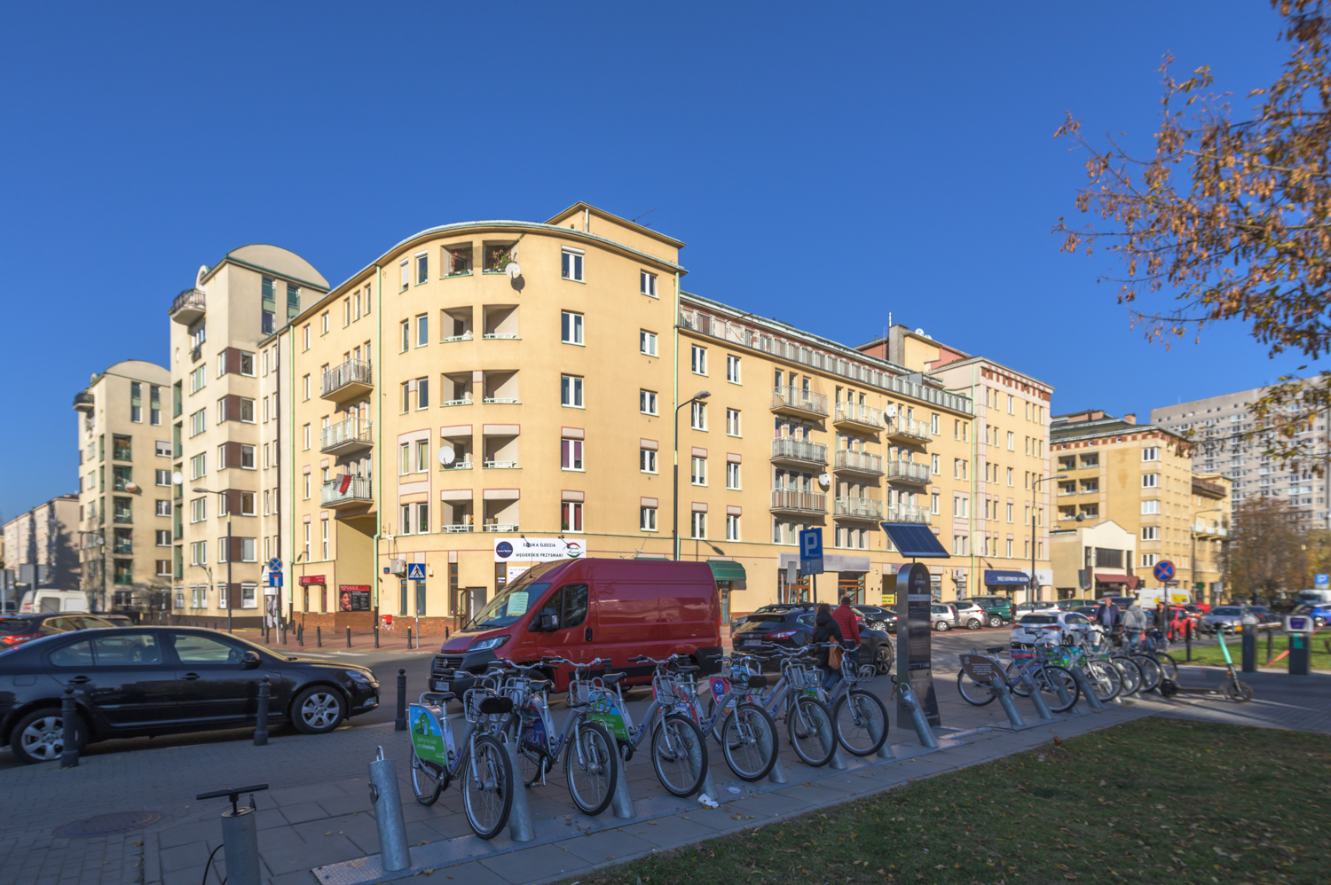 Zdjęcie architektury budynku Budynki mieszkalno-usługowe